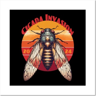 Cicada Invasion 2024 Posters and Art